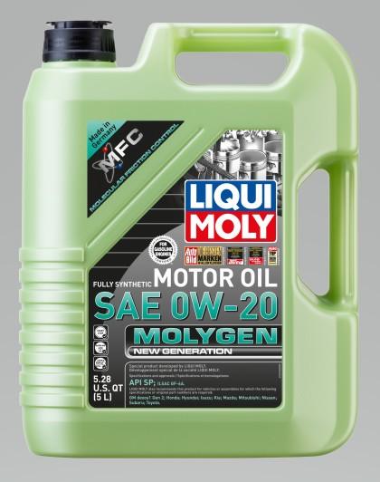 LIQUI MOLY 5L Molygen New Generation Motor Oil SAE 0W20 - Coastal Auto Performance