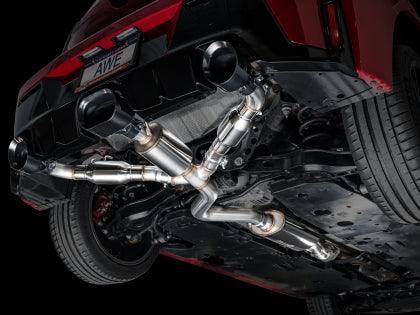 AWE Tuning 2023+ Toyota GR Corolla Touring Edition Exhaust - Diamond Black Tips - Coastal Auto Performance