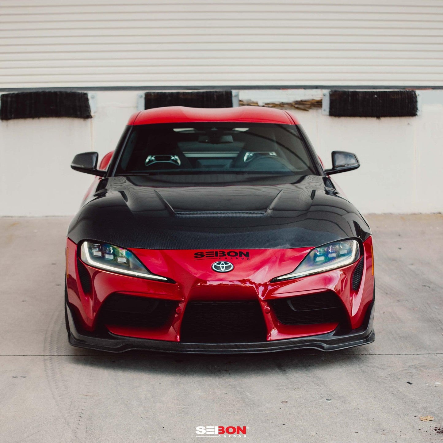 VS-style double sided carbon fiber hood for 2020-2024 Toyota GR Supra - Coastal Auto Performance