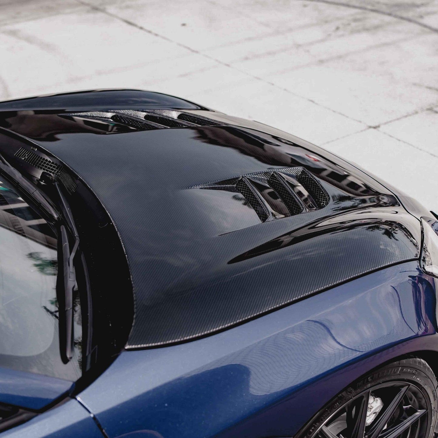 TS-style carbon fiber hood for 2022-2024 Toyota GR86/ Subaru BRZ - Coastal Auto Performance