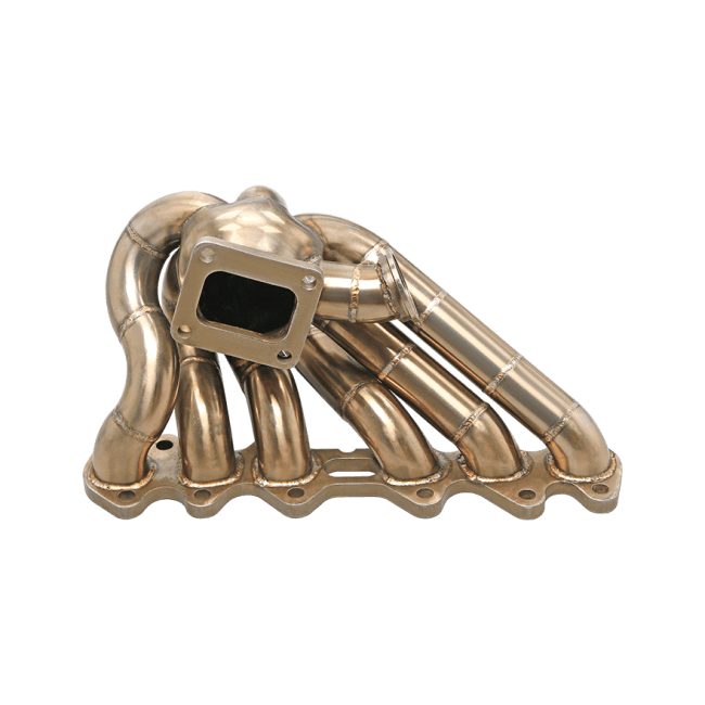 CXRacing T4 Single Top Mount Turbo Manifold For 2JZGTE 2JZ-GTE IS300 GS300 Supra - Coastal Auto Performance