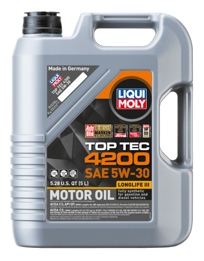 Liqui Molly Top Tec 4200 SAE 5W-30 12x1L - Coastal Auto Performance