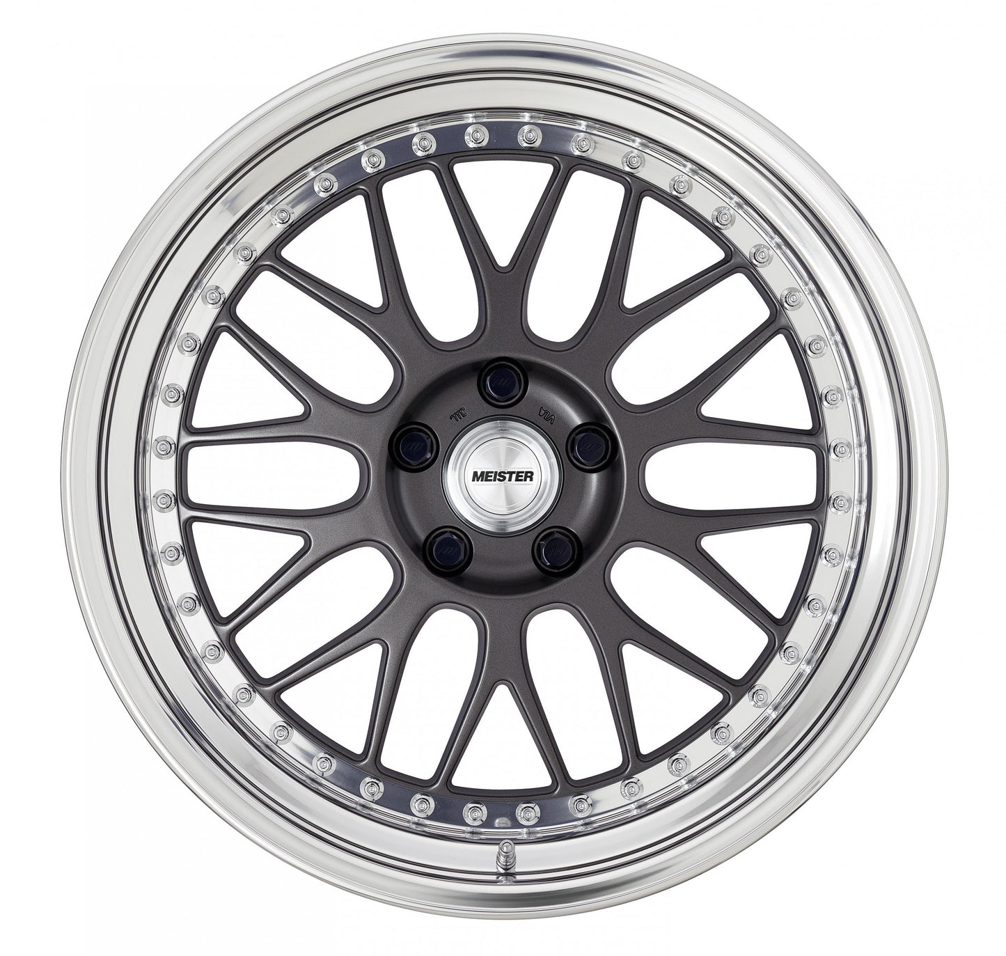 WORK MESITER M1 3P MATTE GUNMETAL: 18×11.0 -2 Rdisk 5-114.3 - Coastal Auto Performance