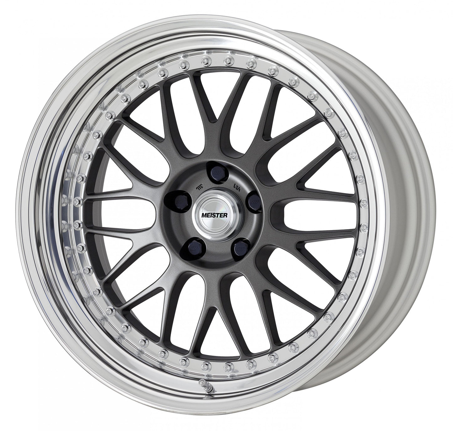 WORK MESITER M1 3P MATTE GUNMETAL: 18×11.0 -2 Rdisk 5-114.3 - Coastal Auto Performance
