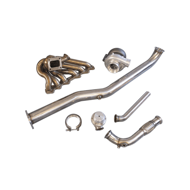 CXRacing Turbo Kit For Lexus IS300 2JZGTE 2JZ-GTE Swap Manifold Manifold Downpipe WG - Coastal Auto Performance