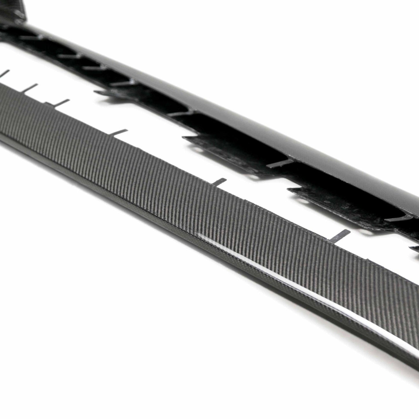 MB-style carbon fiber side skirts for 2020-2024 Toyota GR Supra - Coastal Auto Performance
