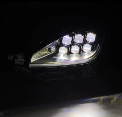AlphaRex 21-23 Toyota GR86 / Subaru BRZ NOVA Series LED Projector Headlights - Black - Coastal Auto Performance