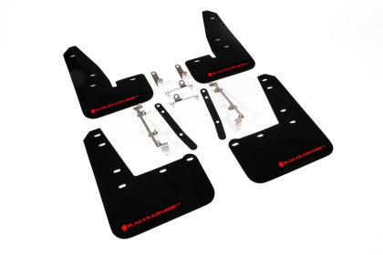 Rally Armor 23-25 Toyota GR Corolla Black UR Mud Flap w/Red Logo - Coastal Auto Performance