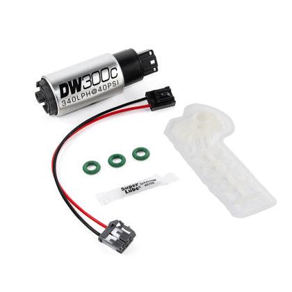 DeatschWerks 340lph DW300C Compact Fuel Pump w/ 12+ Scion FR-S/BRZ / 15 WRX Set Up Kit - Coastal Auto Performance