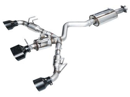 AWE Tuning 2023+ Toyota GR Corolla Touring Edition Exhaust - Diamond Black Tips - Coastal Auto Performance