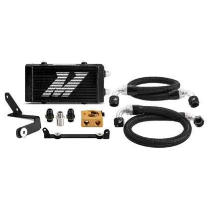Mishimoto 2023+ Toyota GR Corolla Oil Cooler Kit - Thermostatic - Black - Coastal Auto Performance