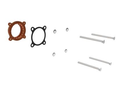aFe Silver Bullet Throttle Body Spacers TBS 22-23 Toyota GR86 H4-2.4L - Orange - Coastal Auto Performance