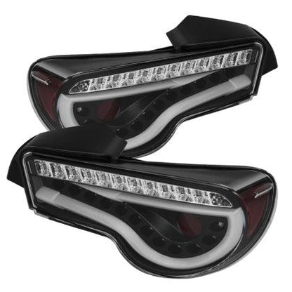 Spyder Scion FRS /Subaru BRZ Light Bar LED Tail Lights Black - Coastal Auto Performance