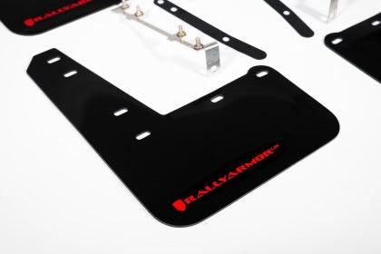 Rally Armor 23-25 Toyota GR Corolla Black UR Mud Flap w/Red Logo - Coastal Auto Performance
