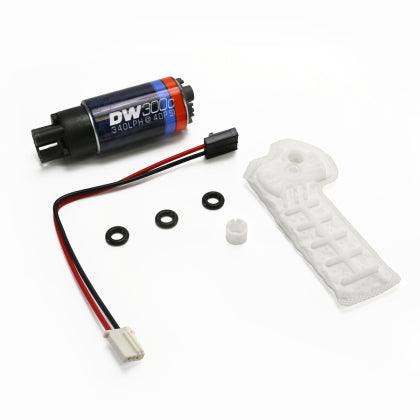 DeatschWerks 21-24 BRZ/GR86 DW300C Series 340lph Compact Fuel Pump W/ Install Kit - Coastal Auto Performance