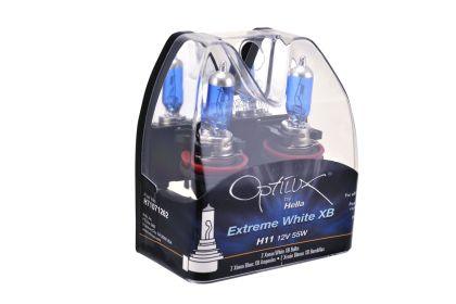 Hella H11 12V 55W Xenon White XB Bulb (Pair) - Coastal Auto Performance