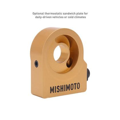 Mishimoto 2023+ Toyota GR Corolla Oil Cooler Kit - Thermostatic - Black - Coastal Auto Performance