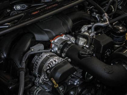 aFe Silver Bullet Throttle Body Spacers TBS 22-23 Toyota GR86 H4-2.4L - Orange - Coastal Auto Performance
