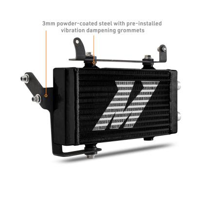 Mishimoto 2023+ Toyota GR Corolla Oil Cooler Kit - Thermostatic - Black - Coastal Auto Performance