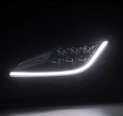 AlphaRex 21-23 Toyota GR86 / Subaru BRZ NOVA Series LED Projector Headlights - Black - Coastal Auto Performance
