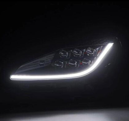 AlphaRex 21-23 Toyota GR86 / Subaru BRZ NOVA Series LED Projector Headlights - Black - Coastal Auto Performance