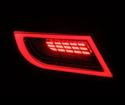 AlphaRex 22-24 Toyota GR86 LUXX LED Taillights Black Smoke - Coastal Auto Performance