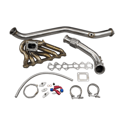Turbo Downpipe Intercooler Kit For 1993-2002 Toyota Supra MK4 2JZ-GTE - Coastal Auto Performance