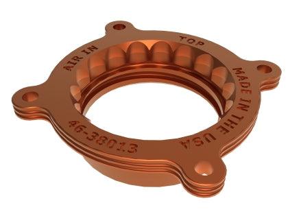 aFe Silver Bullet Throttle Body Spacers TBS 22-23 Toyota GR86 H4-2.4L - Orange - Coastal Auto Performance