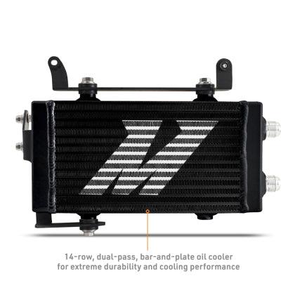 Mishimoto 2023+ Toyota GR Corolla Oil Cooler Kit - Thermostatic - Black - Coastal Auto Performance