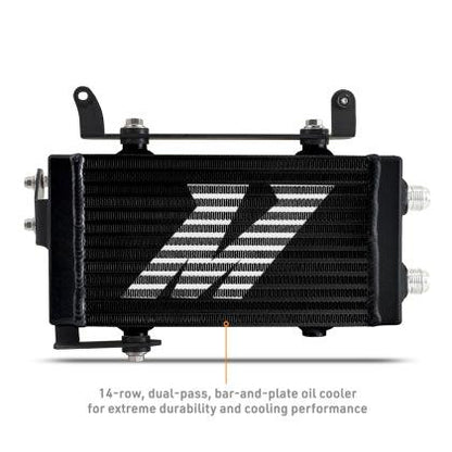 Mishimoto 2023+ Toyota GR Corolla Oil Cooler Kit - Thermostatic - Black - Coastal Auto Performance