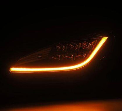 AlphaRex 21-23 Toyota GR86 / Subaru BRZ NOVA Series LED Projector Headlights - Black - Coastal Auto Performance