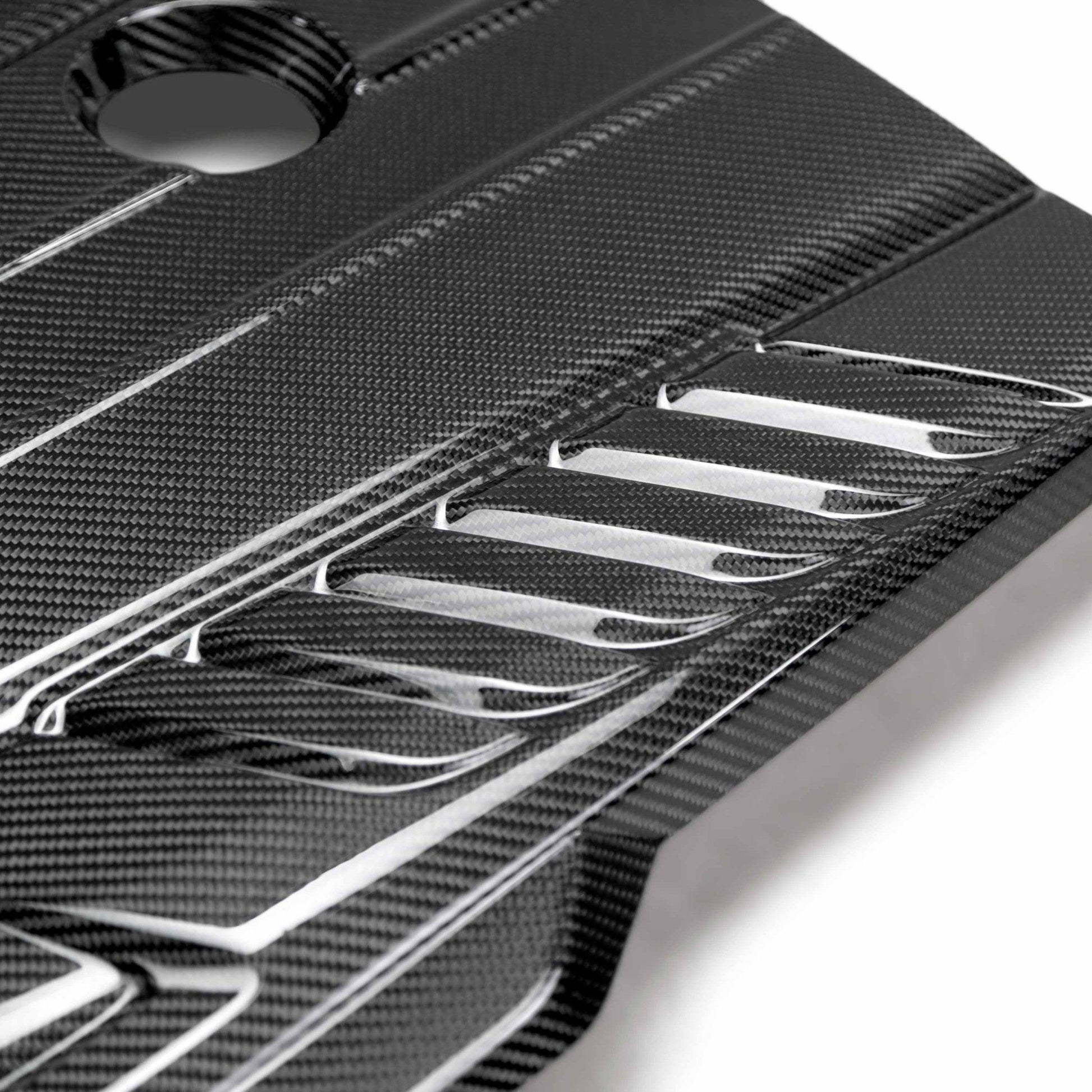 Carbon fiber engine cover for 2020-2024 Toyota GR Supra - Coastal Auto Performance