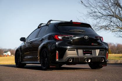 Rally Armor 23-25 Toyota GR Corolla Black UR Mud Flap w/Red Logo - Coastal Auto Performance