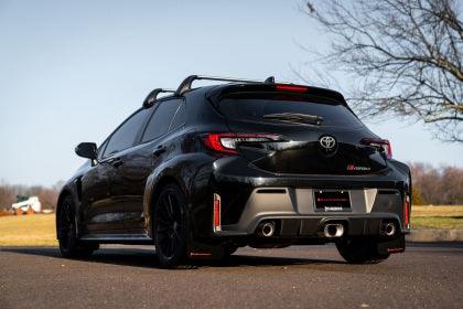 Rally Armor 23-25 Toyota GR Corolla Black UR Mud Flap w/Dark Grey Logo - Coastal Auto Performance