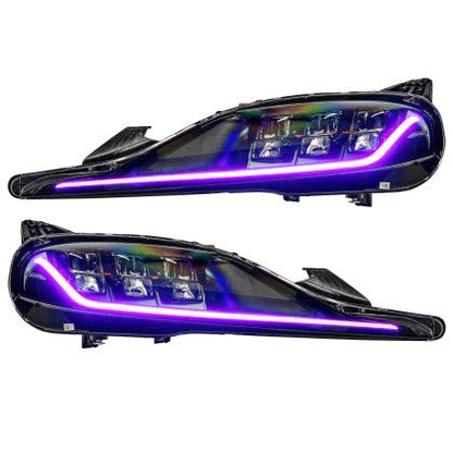 Oracle 20-21 Toyota Supra GR RGB+A Headlight DRL Kit - ColorSHIFT w/ Controller - Coastal Auto Performance