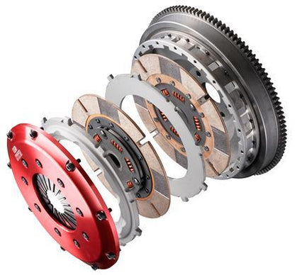 OS Giken Toyota JZX90 / 100 STR Series Dampened Twin Plate w/Soft Diaphragm Clutch - Coastal Auto Performance