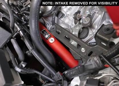 K&N 23-24 Toyota GR Corolla L3 1.6L Charge Pipe Kit - Wrinkle Red - Coastal Auto Performance