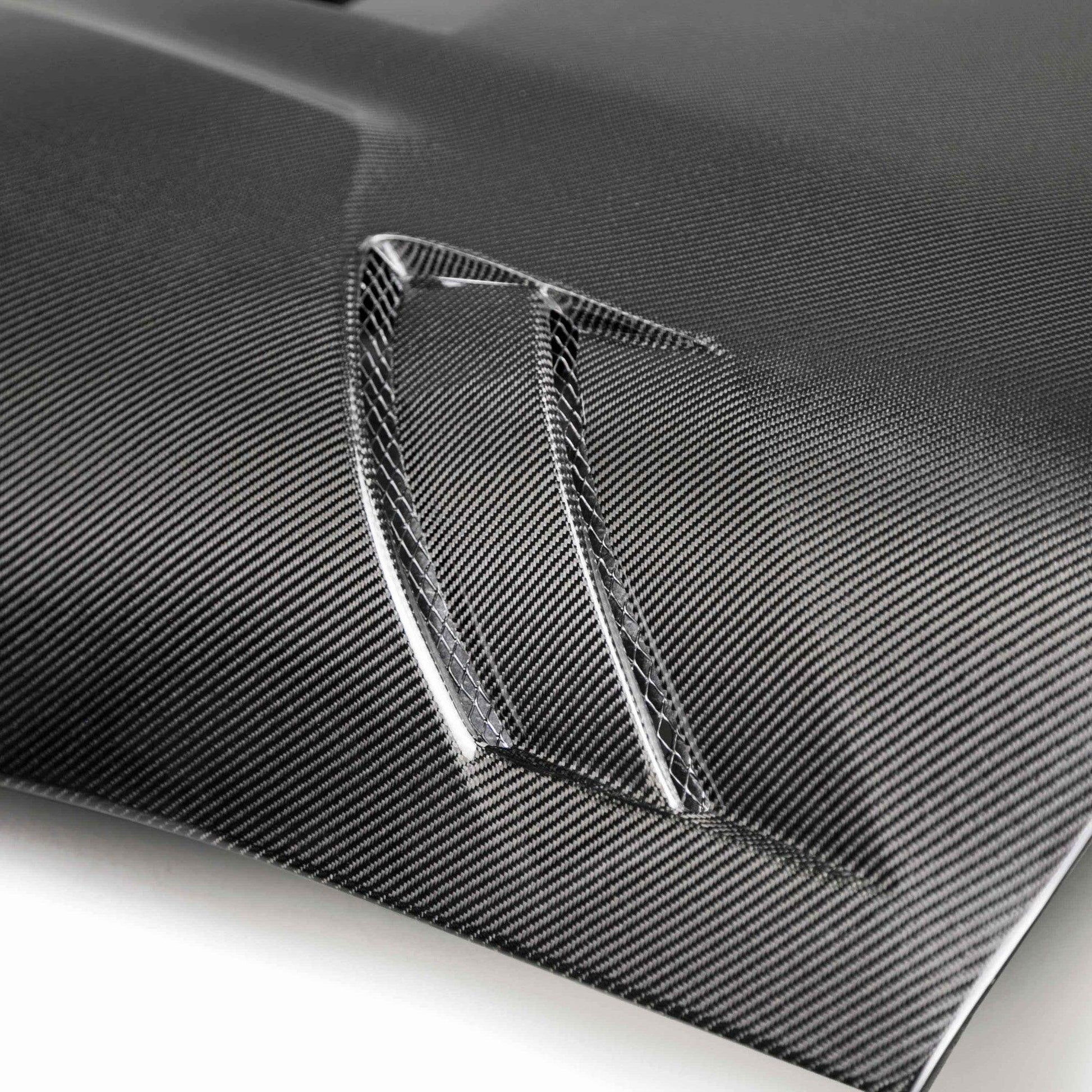 TSII-style double sided carbon fiber hood for 2020-2024 Toyota GR Supra - Coastal Auto Performance