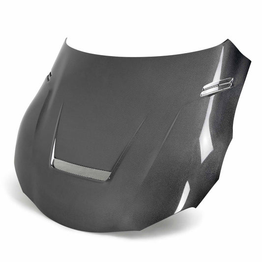 VS-style double sided carbon fiber hood for 2020-2024 Toyota GR Supra - Coastal Auto Performance