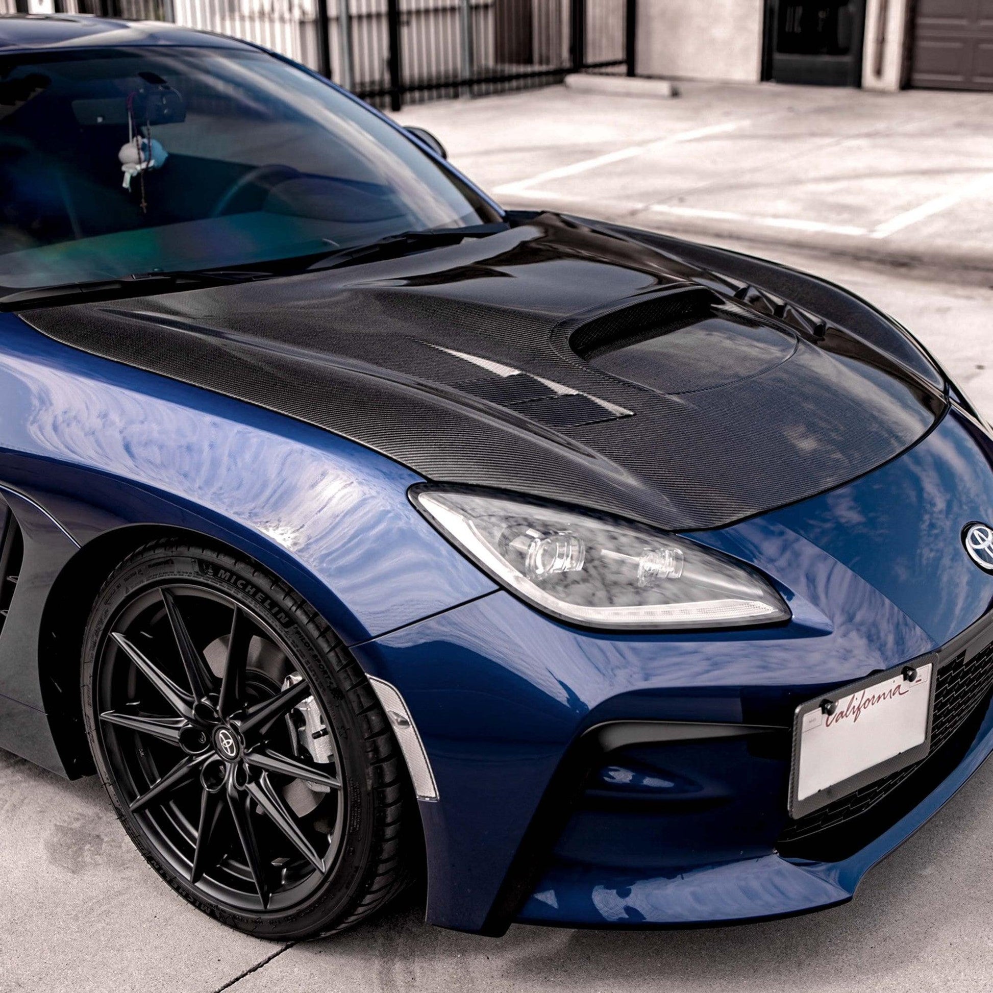 FA-style carbon fiber hood for 2022-2024 Toyota GR86/ Subaru BRZ - Coastal Auto Performance