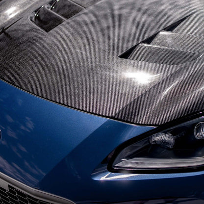 TS-style carbon fiber hood for 2022-2024 Toyota GR86/ Subaru BRZ - Coastal Auto Performance