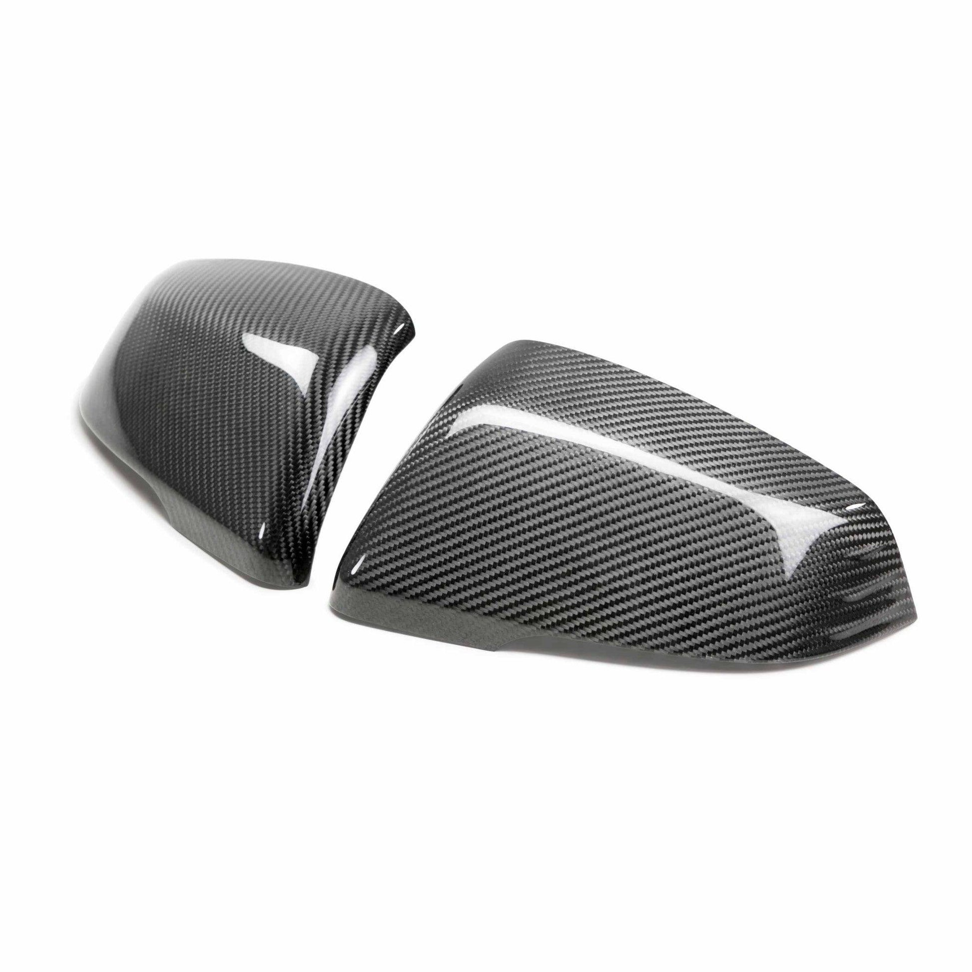 Carbon fiber mirror caps for 2020-2024 Toyota GR Supra - Coastal Auto Performance