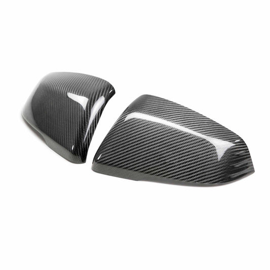 Carbon fiber mirror caps for 2020-2024 Toyota GR Supra - Coastal Auto Performance