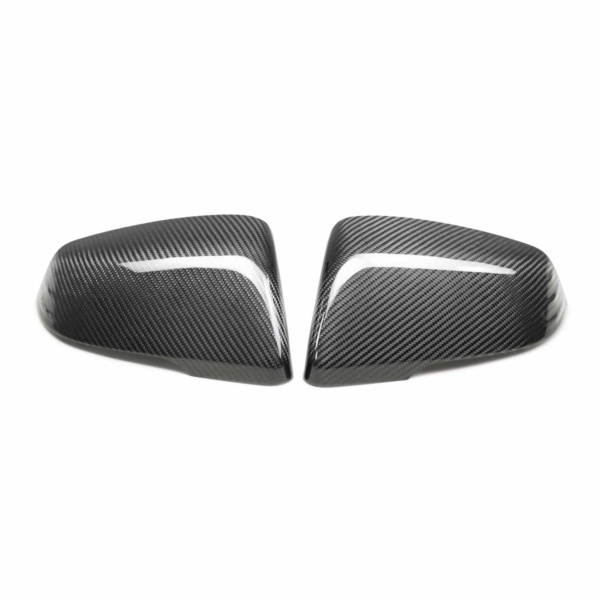 Carbon fiber mirror caps for 2020-2024 Toyota GR Supra - Coastal Auto Performance