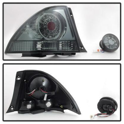 Spyder Smoked LED Tail Lights w/Inner Trunk Lights 01-05 Lexus IS300 - Coastal Auto Performance