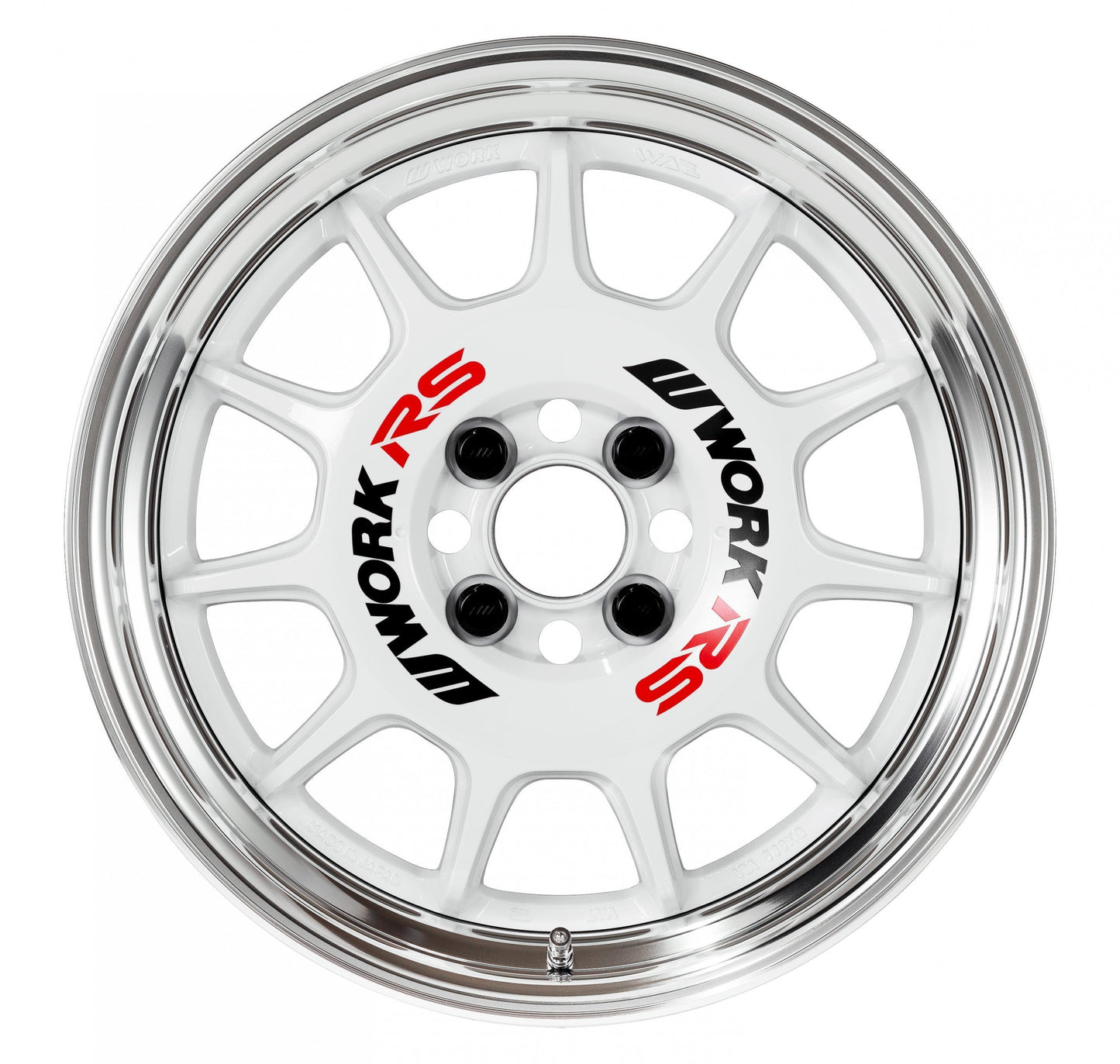 WORK EMOTION RS11 WHITE: 17×9.0 +45 Rdisk 5-114.3 - Coastal Auto Performance