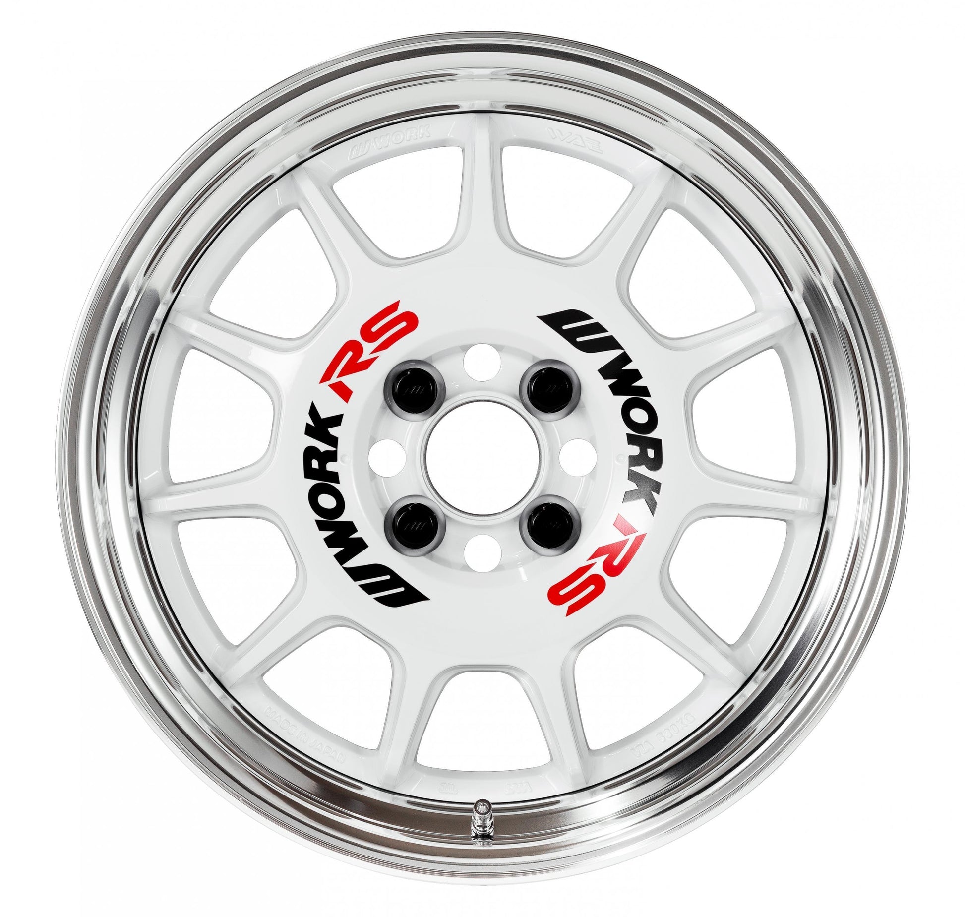WORK EMOTION RS11 WHITE: 17×9.0 +45 Rdisk 5-114.3 - Coastal Auto Performance