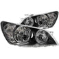 ANZO 2001-2005 Lexus Is300 Crystal Headlights Black (Pair) - Coastal Auto Performance