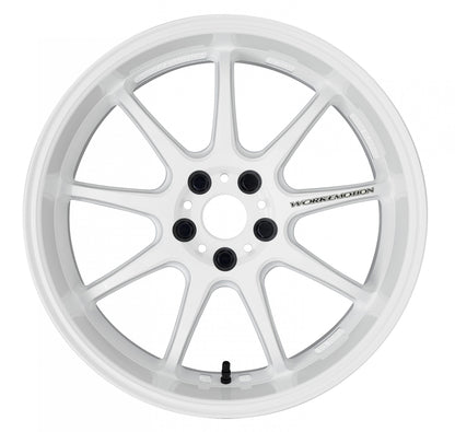 WORK EMOTION D9R (WHT-WHITE): 19×10.5 +30 5-114.3 - Coastal Auto Performance