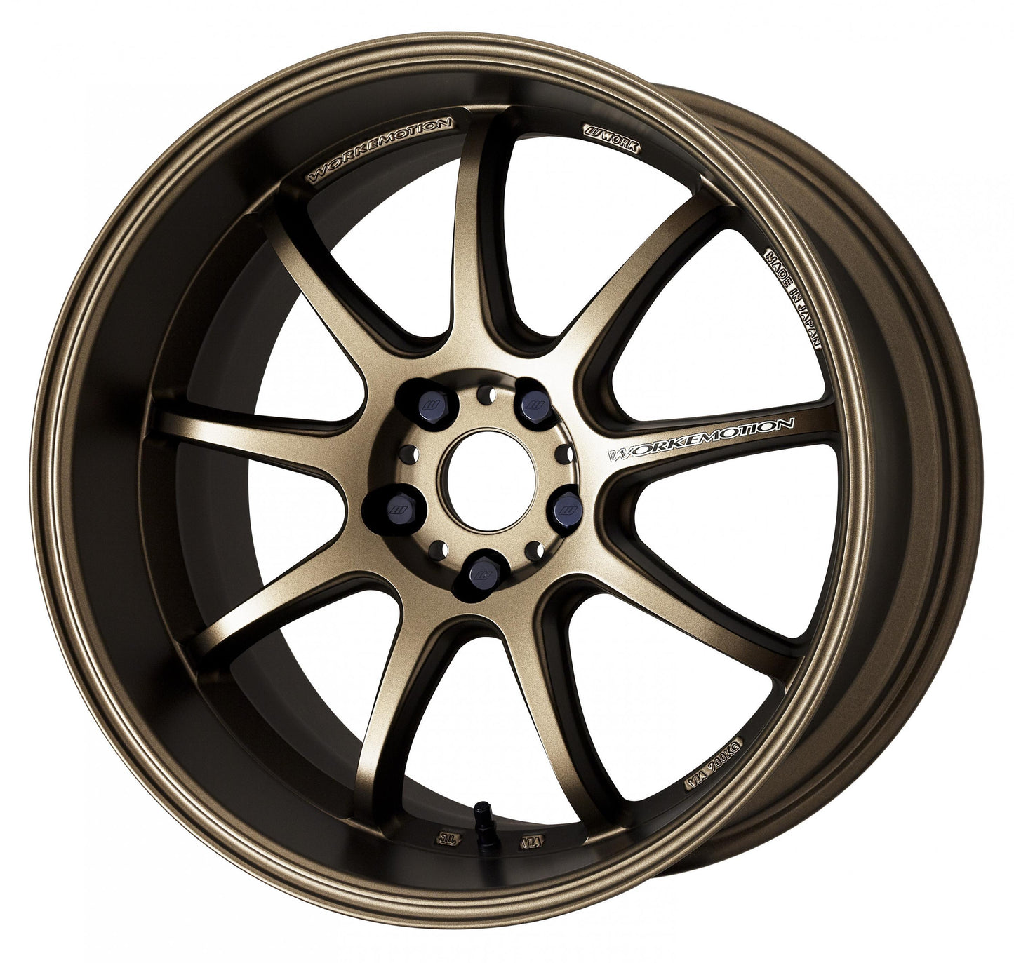 WORK EMOTION D9R MATTE BRONZE: 19×8.5 +45 5-114.3 - Coastal Auto Performance